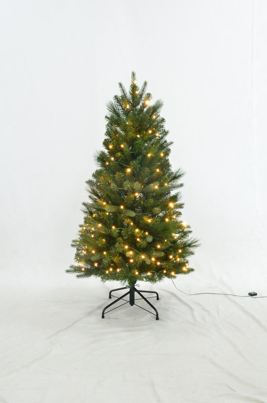 ACE TRADING - HOLIDAY BRIGHT LIGHTS, Celebrations 4-1/2 ft. Majestic LED 150 ct Artificial Tree