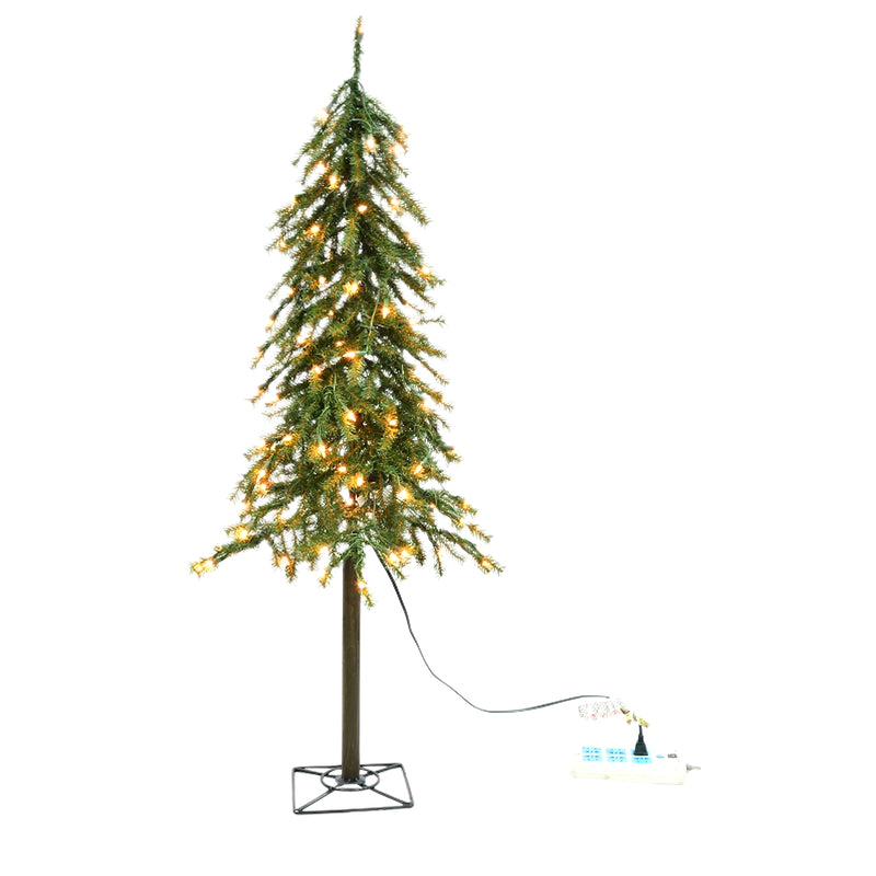 Celebrations, Celebrations 4 ft. Alpine Incandescent 50 ct Artificial Tree