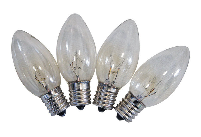 ACE TRADING - SI6, Celebrations  C7  Incandescent  Replacement Bulb  Clear  25 lights