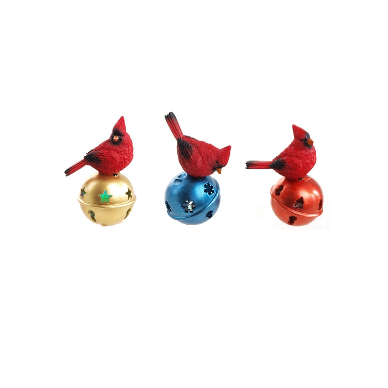 Celebrations, Celebrations Cardinal on LED Bulb Christmas Decoration (Pack of 6)