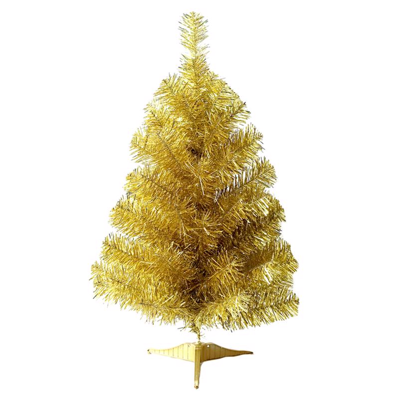 ACE TRADING -SUNNY, Celebrations Gold Christmas Tree 24 in.