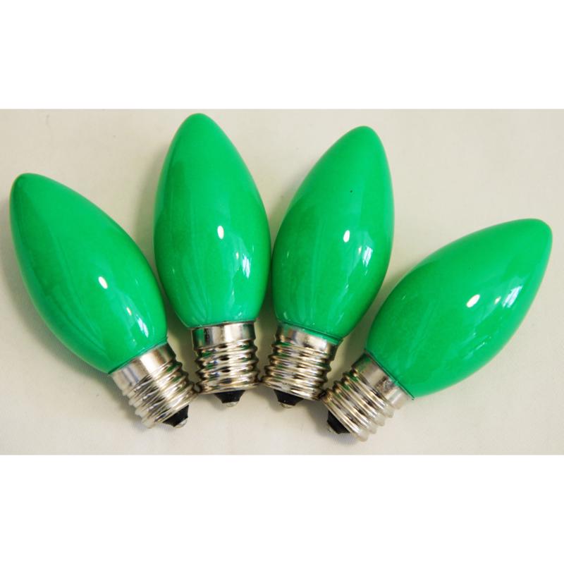 ACE TRADING - HB LIGHTS 9, Celebrations Incandescent Green Replacement Bulb