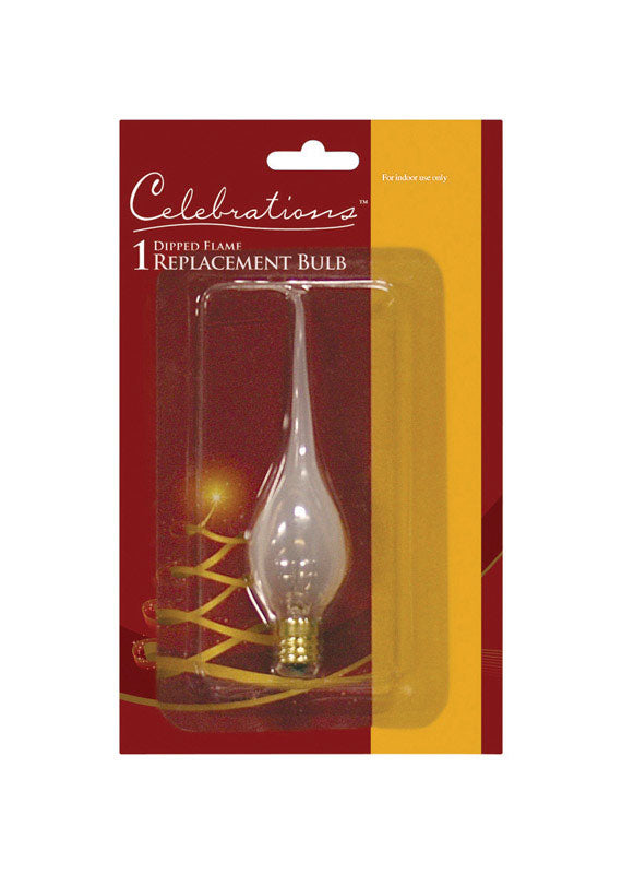 Inliten Llc, Celebrations  Incandescent  White  1 count Replacement  Christmas Light Bulbs