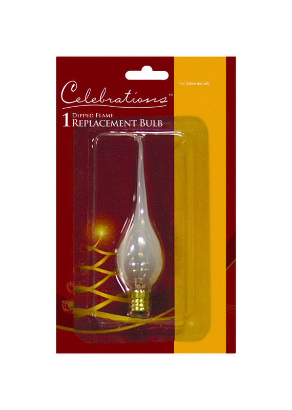 Inliten Llc, Celebrations  Incandescent  White  1 count Replacement  Christmas Light Bulbs