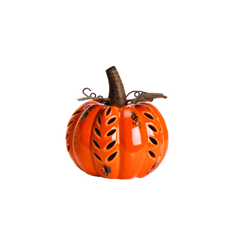 ACE TRADING - JETLINK 1, Celebrations  Pumpkin  Lighted Fall Decoration  5.98 in. H x 5.79 in. W 1 pk (Pack of 6)