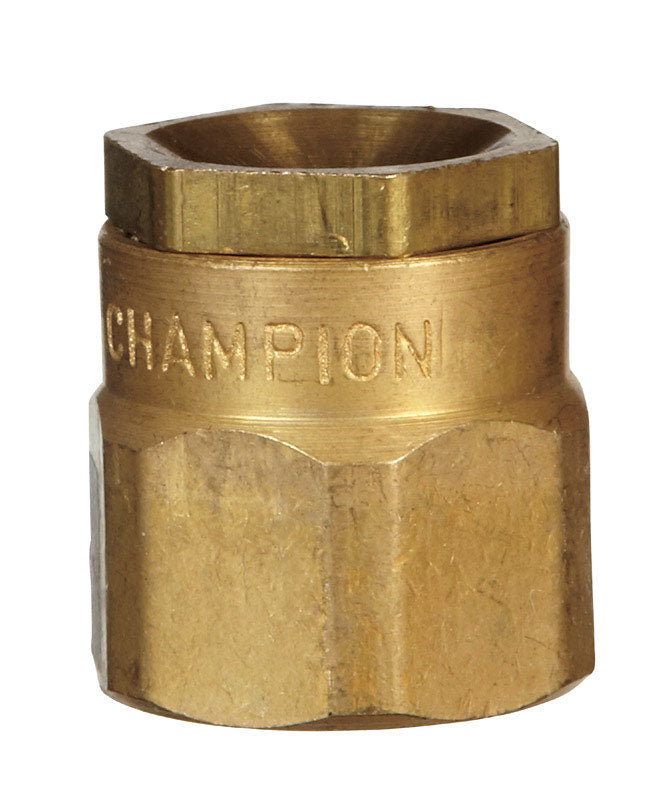 ARROWHEAD BRASS & PLUMBING LLC, Champion 1/2 in. D X 0.8 in. L Spray Head Cap