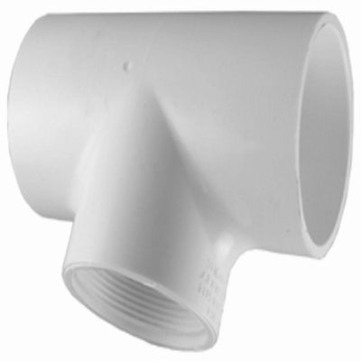 CHARLOTTE PIPE & FOUNDRY CO, Charlotte Pipe 1-1/2 in. Slip X 1-1/2 in. D Slip PVC Reducing Tee 1 pk