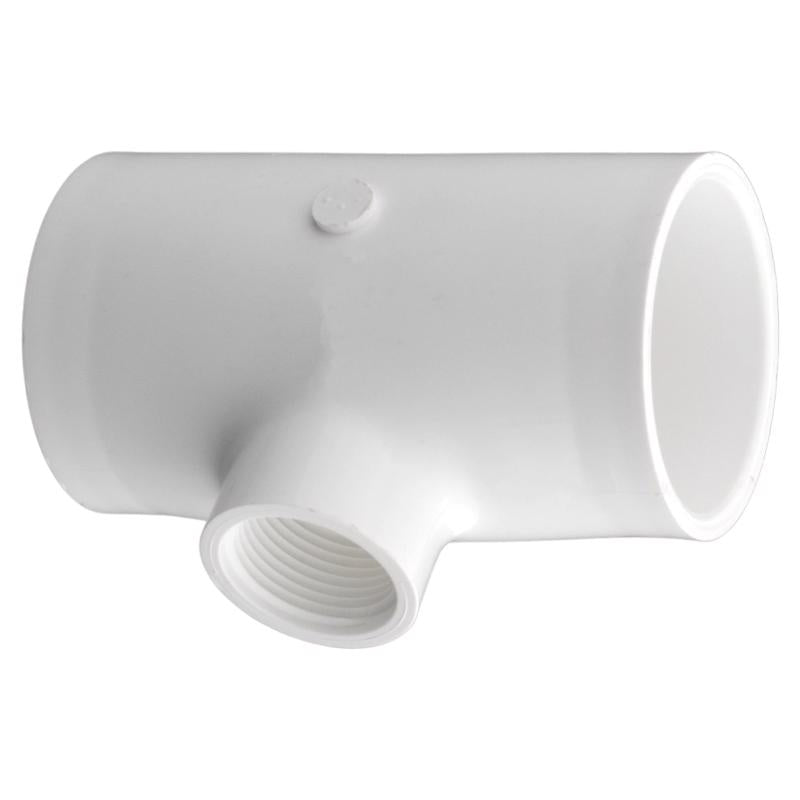 CHARLOTTE PIPE & FOUNDRY CO, Charlotte Pipe 1-1/2 in. Slip X 1-1/2 in. D Slip PVC Reducing Tee 1 pk