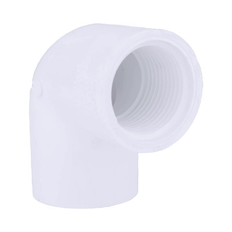 CHARLOTTE PIPE & FOUNDRY CO, Charlotte Pipe Schedule 40 1 in. FPT X 1 in. D FPT PVC Elbow 1 pk