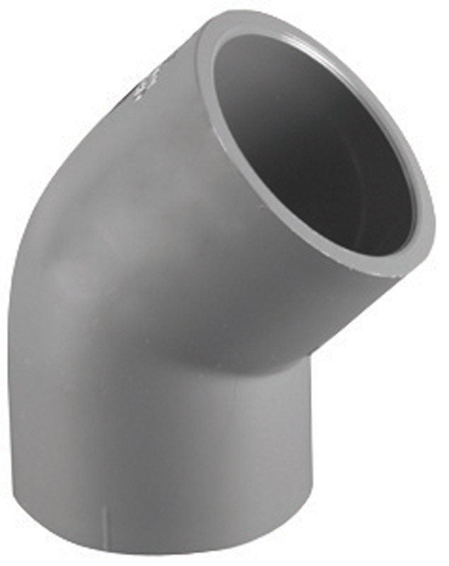 CHARLOTTE PIPE & FOUNDRY CO, Charlotte Pipe Schedule 80 1-1/2 in. Slip X 1-1/2 in. D Slip PVC Elbow 1 pk