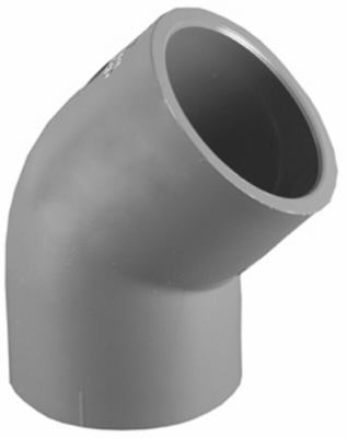 CHARLOTTE PIPE & FOUNDRY CO, Charlotte Pipe Schedule 80 2 in. Slip X 2 in. D Slip PVC Elbow 1 pk