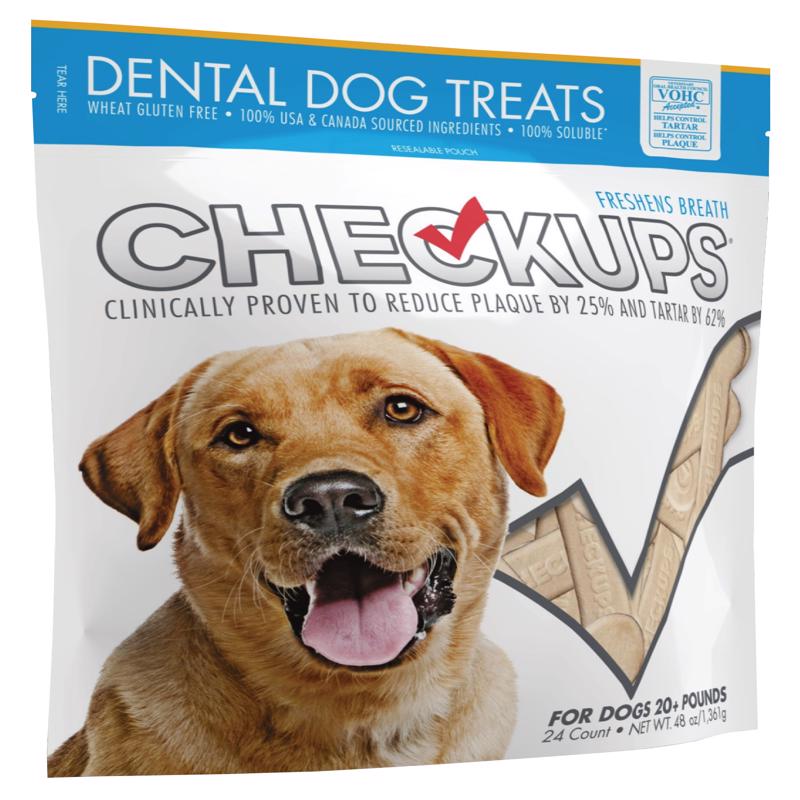 AMERICAN DISTRIBUTION AND, Checkups Food For Dog 48 oz 24 pk