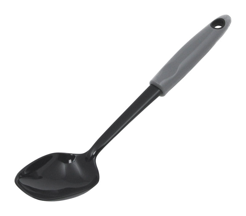 CHEF CRAFT CORPORATION, Chef Craft 2-1/2 in. W x 12 in. L Black/Gray Nylon 12 in. Basting Spoon (Pack of 3)