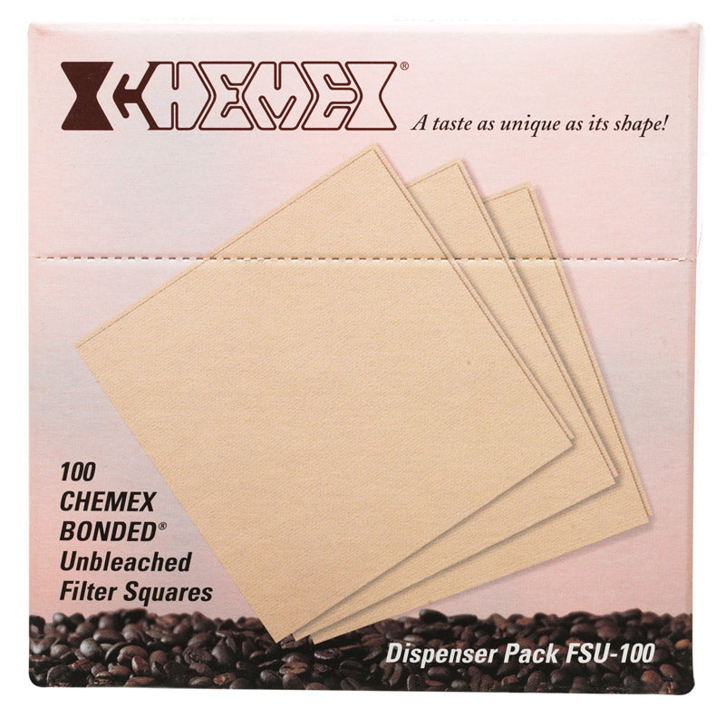 INTERNATIONAL HOUSEWARES CORP, Chemex 10 cups Square Coffee Filter 100 ct