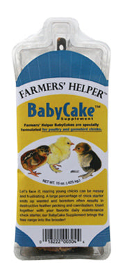 MWI VETERINARY SUPPLY, Farmers' Helper  BabyCake  Feed  Crumble  For Poultry 15 oz.