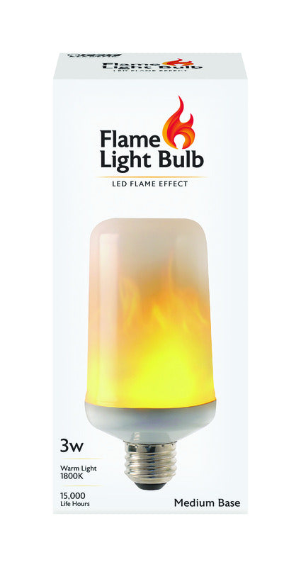 FEIT ELECTRIC CO, Feit LED Flame Bulb S6 E26 (Medium) LED Bulb Warm Candle Light 30 Watt Equivalence 1 pk