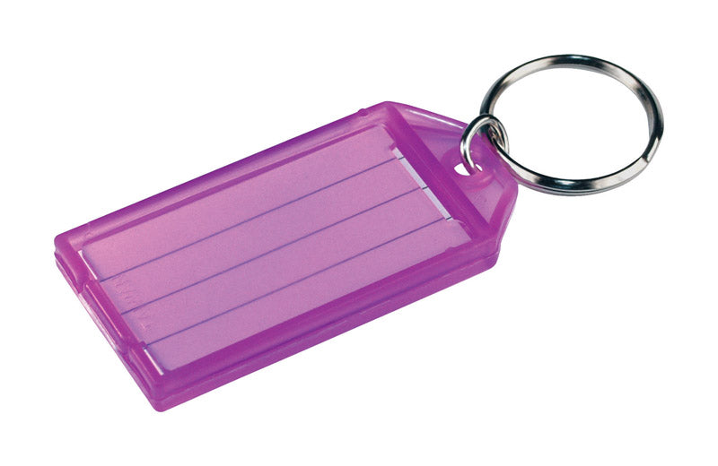 HILLMAN GROUP RSC, Hillman Metal/Plastic Assorted Labeling/Id Key Ring