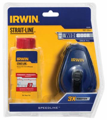 BLACK & DECKER US INC, Irwin Strait-Line Red Chalk and Reel Set 100 ft.