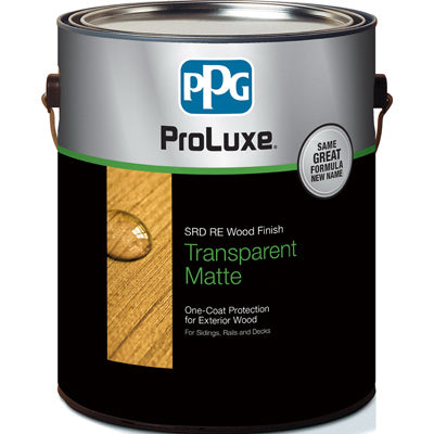 PPG-FLOOD, ProLuxe Cetol SRD RE Transparent Matte Mahogany Oil-Based All-in-One Stain and Finish 1 gal (Pack of 4)