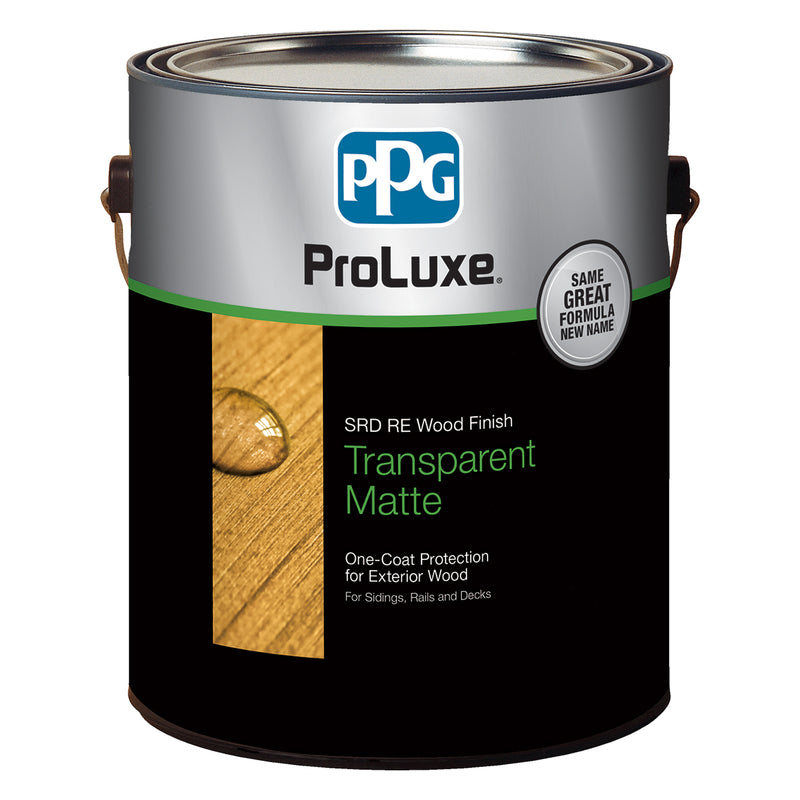 PPG-FLOOD, ProLuxe Cetol SRD RE Transparent Matte Mahogany Oil-Based All-in-One Stain and Finish 1 gal (Pack of 4)