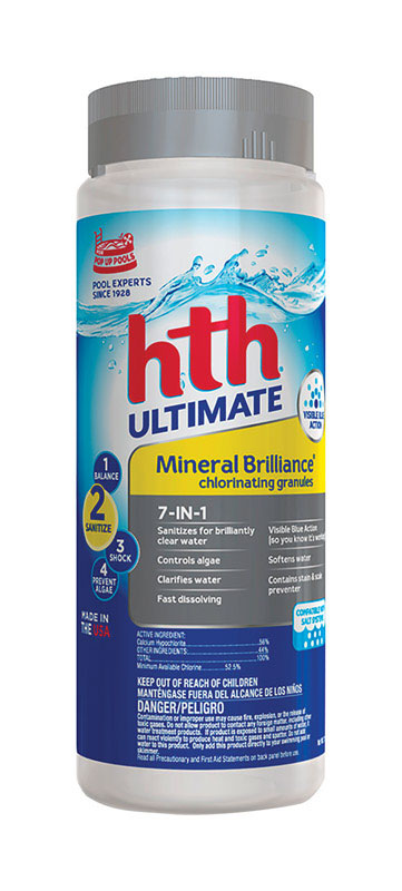 ARCH CHEMICAL, hth ultimate mineral brilliance Granule Chlorinating Chemicals 2 lb. (Pack of 6)